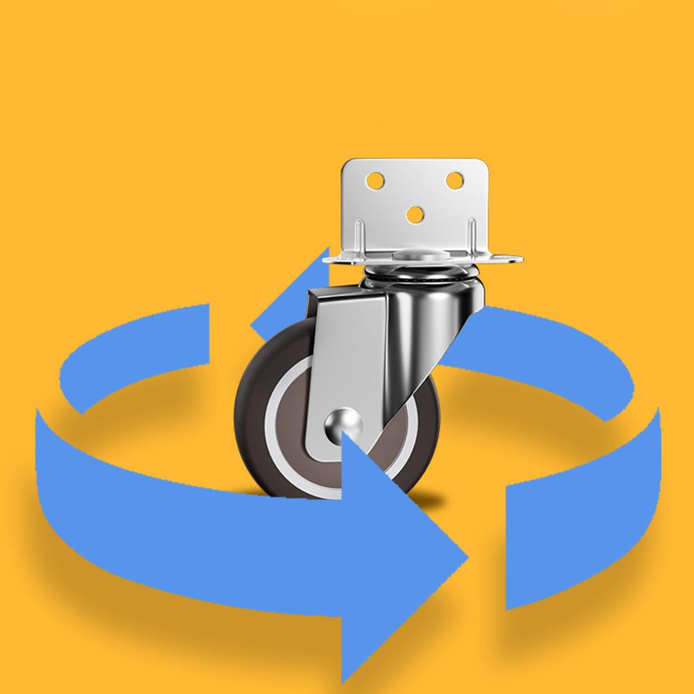 Мебельный роликовый поворотный ролик Телескопические мобильные колеса Колеса для опорных роликов для стола Аксессуары для мебельных тележек