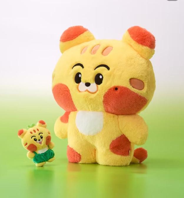 40cm Soft Plush Doll Keychain Cartoon Stuffed Toy PP Cotton Filling Cute Pendant Birthday Gift For Fans