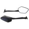2x Motorcycle Modified Handlebar Reversing Rear View Mirror For CBR300R CBR650R