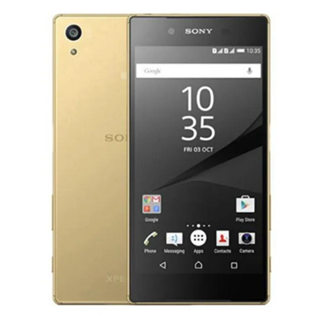 Восстановленный Sony Xperia Z5 Оригинальный 4G LTE 3 ГБ ОЗУ 32 ГБ ПЗУ Сканер отпечатков пальцев Разблокированный смартфон