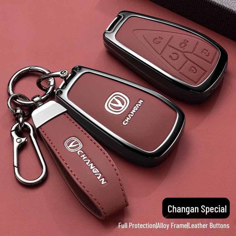 Чехол для ключа для Changan CS75 Plus, CS35, CS55, Benni, Eado, V7, CS15