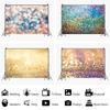 Golden Glitter Party Photography Background Cloth Vinyl Studio Photo Backdrop