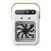 Stay Cool Anywhere! Portable Mini AC Fan - Rechargeable & Whisper Quiet for Desk, Car & Travel,2-in-1 Portable Air Cooler & Humidifie