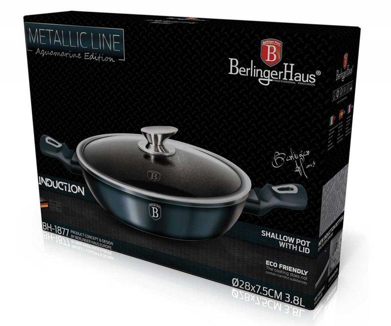 Garnek Granitowy 28Cm Berlinger Haus Aquamarine Line Bh-1877