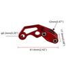 1x Motorcycle Bikes Oil Pipeline Brake Line Clamp Protector Rustproof Fashion