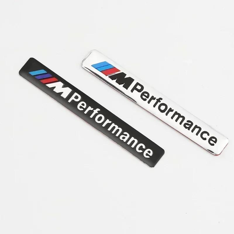 1 шт. Металлическая наклейка-эмблема для интерьера автомобиля For Performance M BMW E34 E36 E60 E90 E46 E39 E70 F10 F20 F30 X5 X6 X1 M3 M5 M6 F01 F02