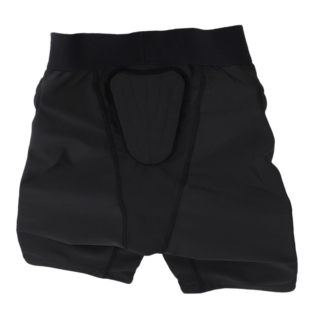 Youth Compression Shorts Breathable Impact Proof Protective Padded Underwear for Football Basketball