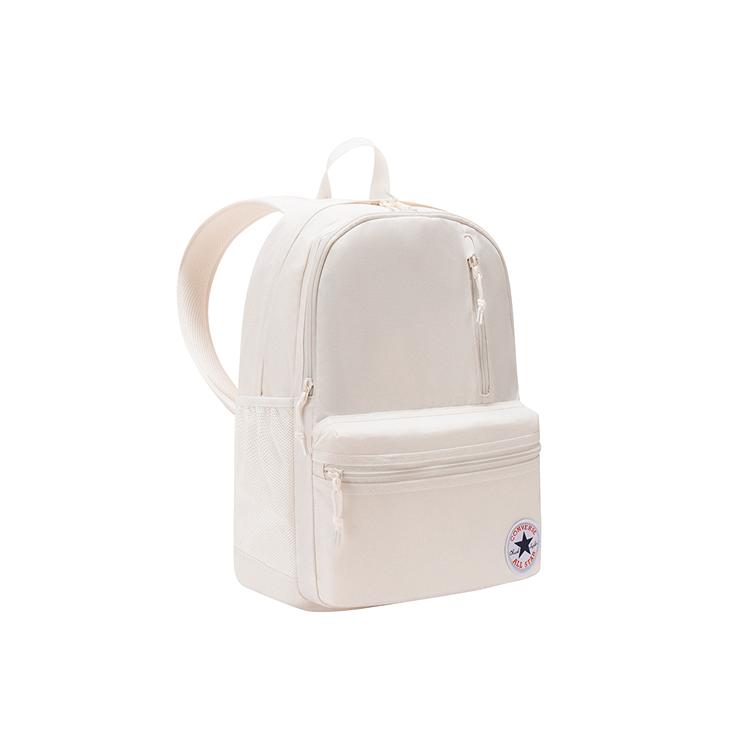 New Converse Polyester Backpack Regular Classical Style White CV2443022PS-002
