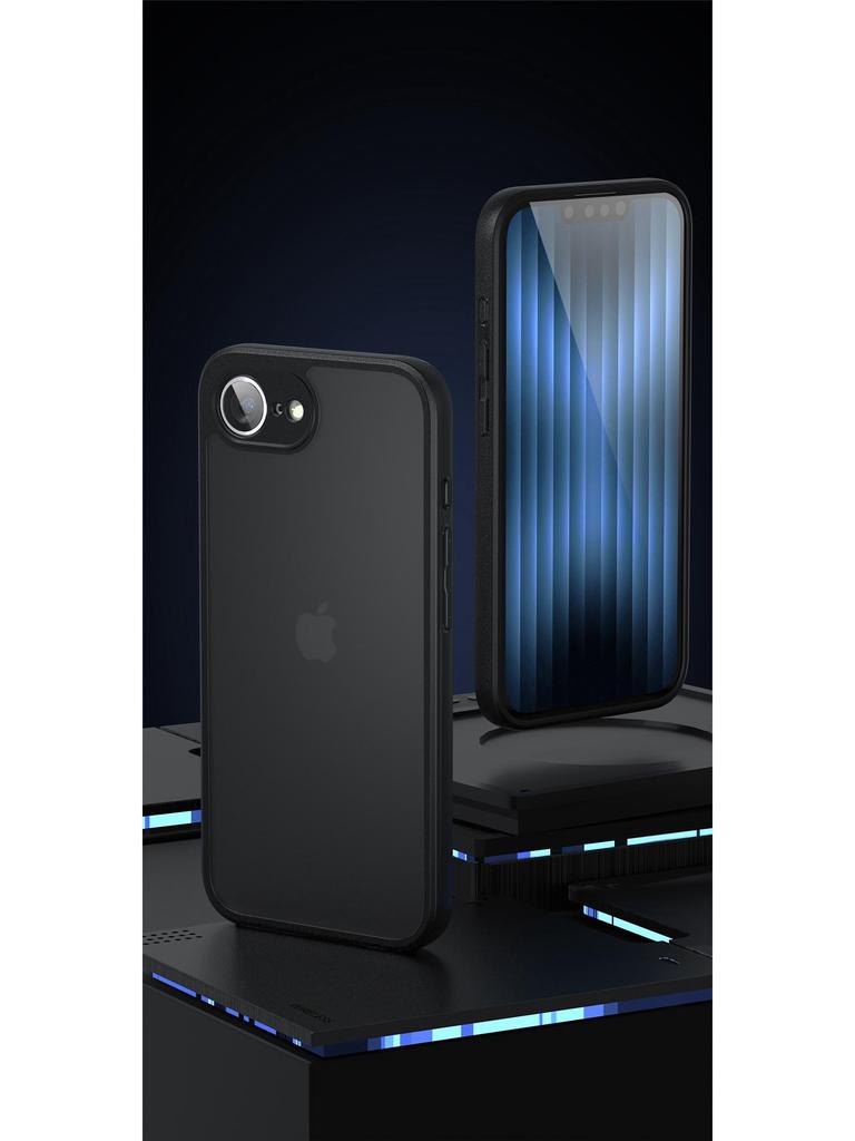 Матовый чехол-подушка с ощущением кожи для iPhone 17/SE4/Apple 16e