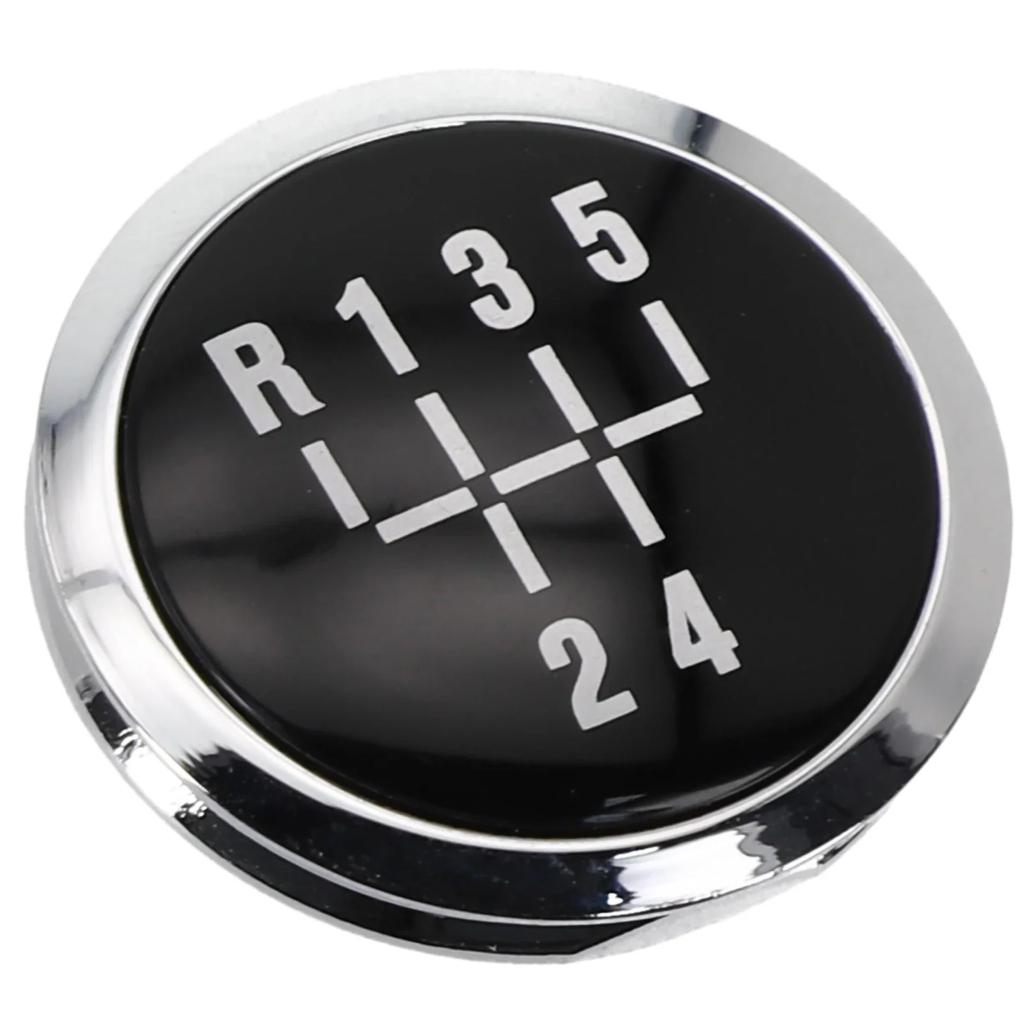 5-ступенчатая ручка переключения передач, значок, эмблема, накладка, подходит для Vauxhall, Opel Astra H Corsa D 2004-2010