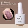 7.3ml Reflective Flashing Application Polish Gel Colorful Shining Nail Nail Easy DIY Nail Art