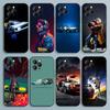Чехол для телефона из фильма «Назад в будущее» для iPhone 17, 16, 15, 14, 13, 12, Pro, Max, Plus, E, SE4, Air, Mini Черный Мягкий Чехол