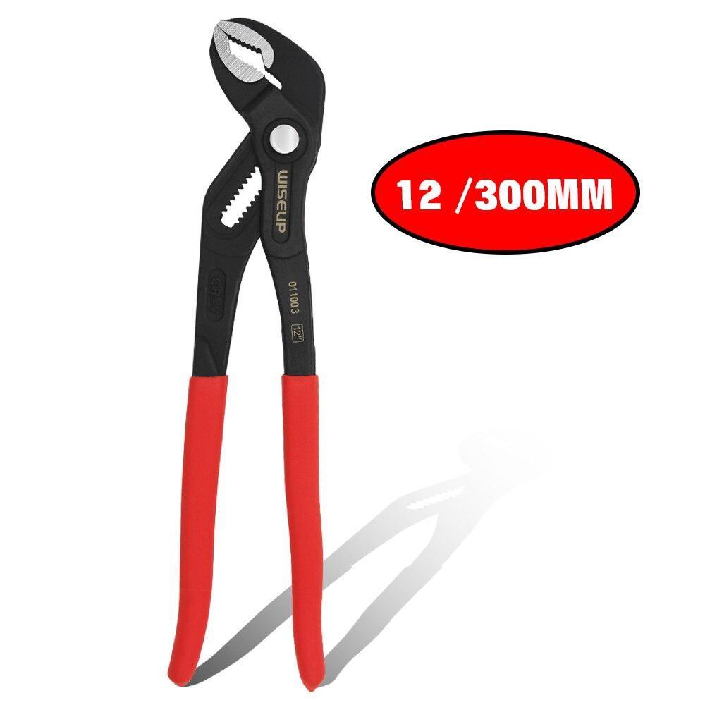 WISEUP 7"/10"/12" Универсальные регулируемые быстросъемные клещи для хомутов водопроводных труб с большим отверстием, бытовые ручные инструменты