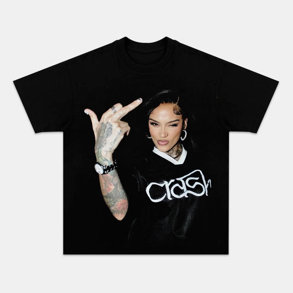 Kehlani Crash Y2k graphics 100cotton unisex shirt 2026 New Oneck Short Sleeve Unisexs Womens fashion hiphop Tshirt fan gifts