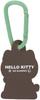 Skater Carabiner with Rubber Mascot - Sanrio Hello Kitty Retro Gumball Girl's ZELK1-A