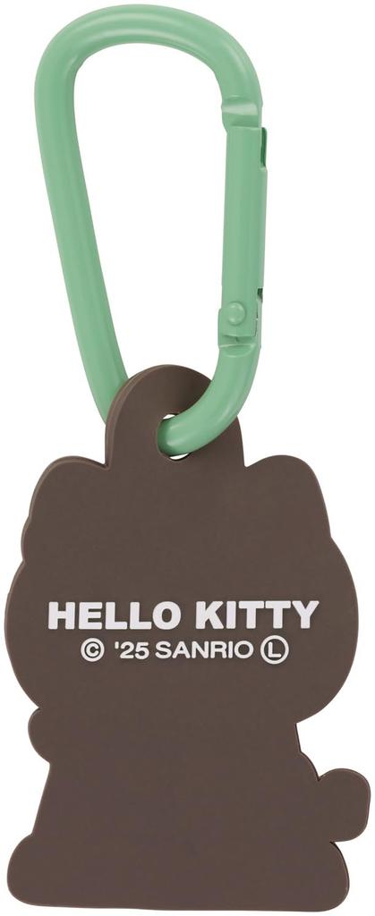 Skater Carabiner with Rubber Mascot - Sanrio Hello Kitty Retro Gumball Girl's ZELK1-A