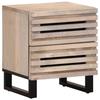 VidaXL Bedside Table, Bedside Cabinet with Storage, Nightstand, Indoor Bedroom Furniture, Wood of 377432