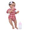 20.8 дюймов Кукла-реборн, имитация новорожденных, девочка, подарок для младенца с соской для кормления