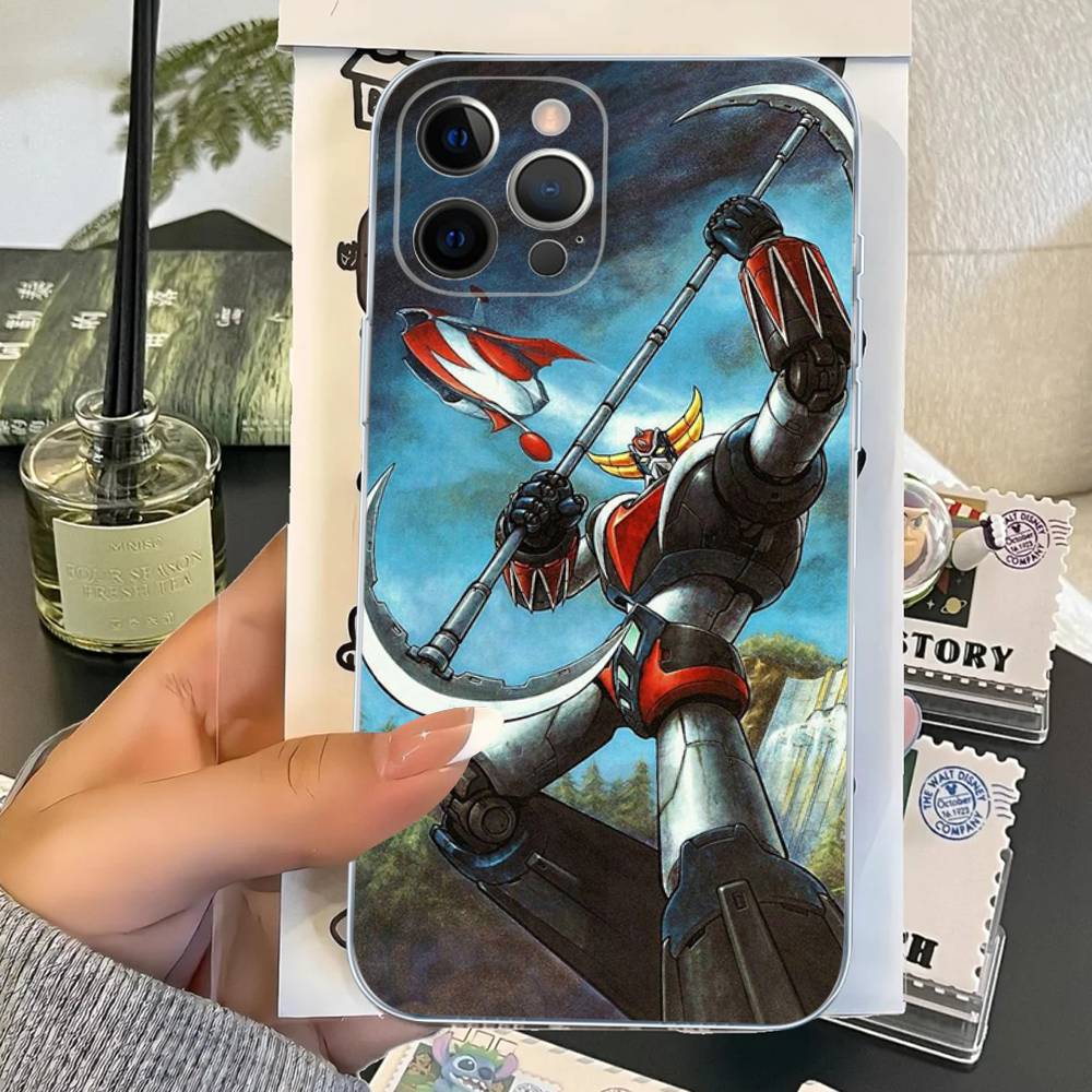 UFO R-Robot G-Goldorak For IPhone 17 16 15 14 13 12 11 Pro Max Plus Phone Case High End Silicone