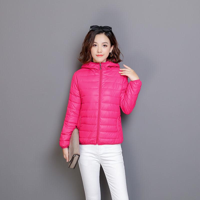 Women's Spring Autumn Winter Coat with Hood Thick Long Sleeves Warm Plain, Smooth, Form-fitting, with Zipper Pockets, Cardigan, Women's Coat