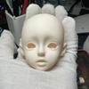 1 Открытая голова Пиес для кук 28 см, кукол для девочек 1/6 BJD, белая кожа, без макияжа, DIY игрушки