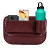 Органайзер для щелей в автомобильном сиденье, ящик для хранения, наполнитель для щелей, органайзер для кошелька в щелях сиденья, кожаный органайзер для консоли автомобиля
