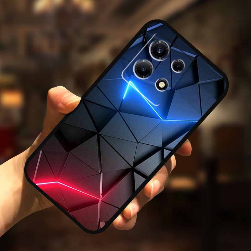 Для Infinix Note 40 Pro 4G 5G Чехол Coque Note 40X Роскошный Мягкий Силикон Модный Чехол для Телефона Для Infinix Note 40 4G Обложка 40 Pro+