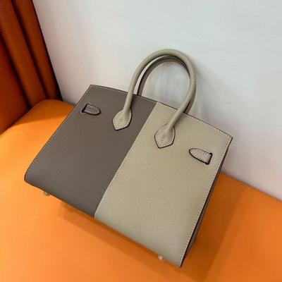 2025 Новая сумка EP с принтом пальм и замком-ремнем, модная и элегантная кожаная женская сумка кросс-боди из Европы и Америки