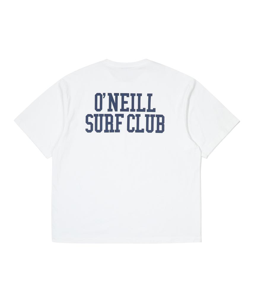 ONEILL базовая футболка с логотипом_Белый