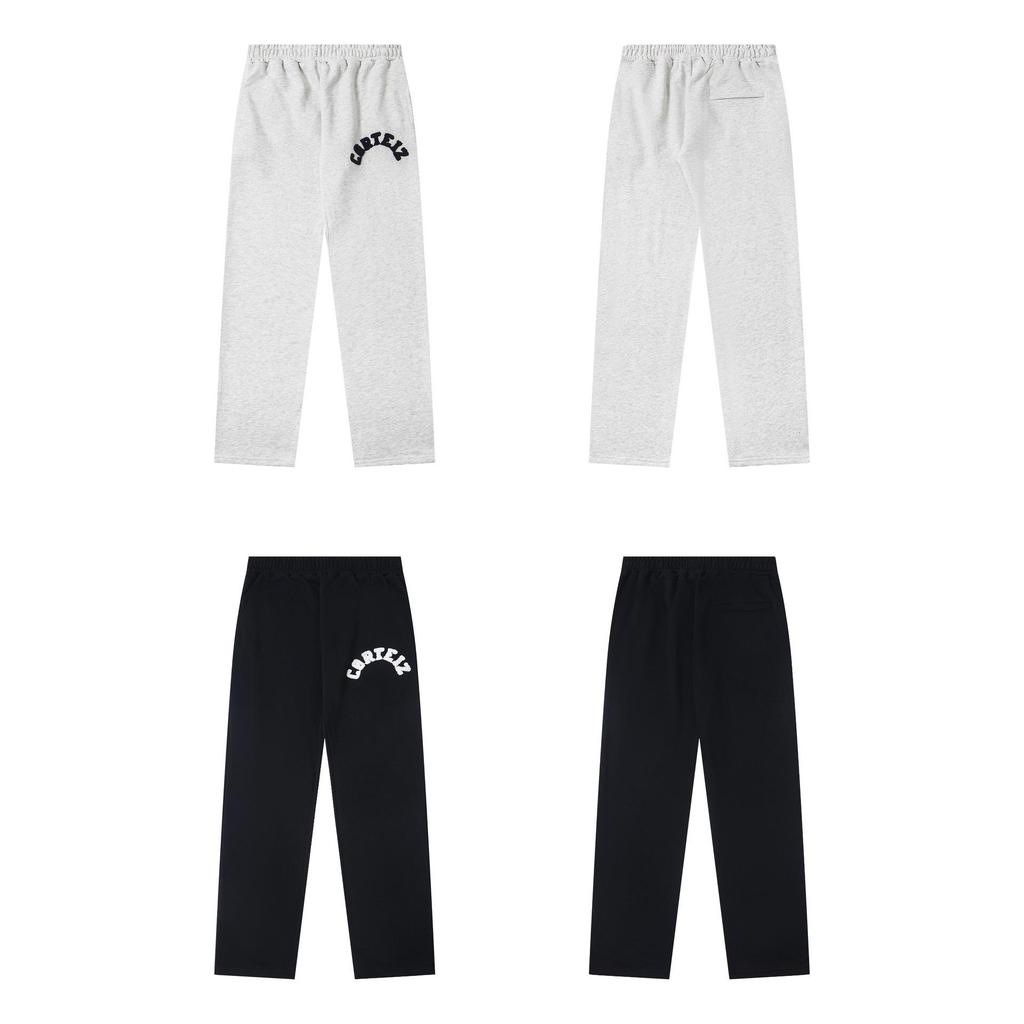 Corteiz Vibe Мужской Британский Хип-Хоп Вышитый Худи на Молнии и Куртка Модный Спортивный Комплект