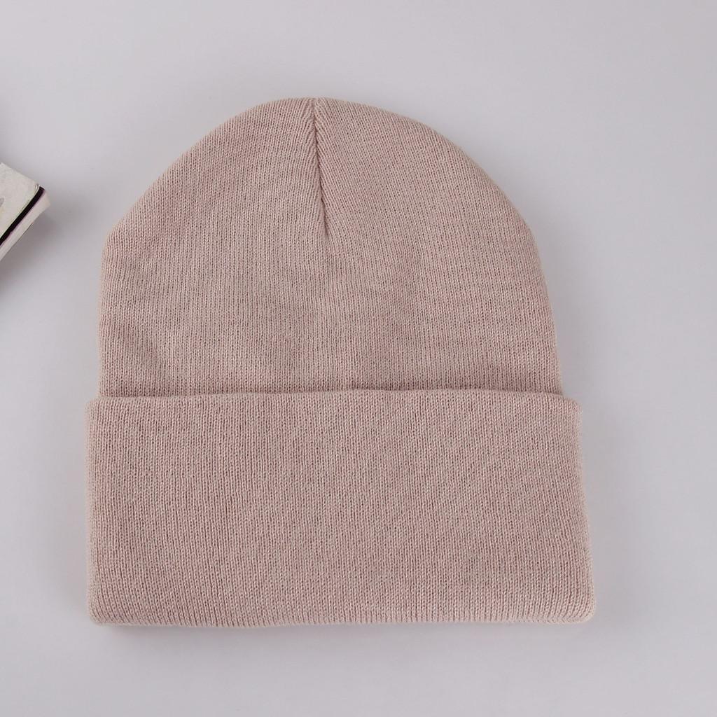 Knit Hat For Adults Winter Warmth Windproof Acrylic Cap For Casual Use