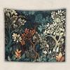 VIKAMA Morandi Color Series Fantasy Forest Tapestry Bohemian Style Living Room Atmosphere Decoration Room Decoration