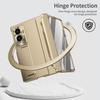 Plating For Samsung Galaxy Z Fold 8 7 6 5G Case Magnetic Wireless Charger Hinge Protective Front Protection Film Back Cover