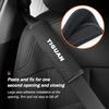 BAD1 28cm Car Seat Belt Shoulder Net Breathable Guard For Volkswagen VW Tiguan Scirocco Sagitar Magotan 4 5 6 7 MK4 MK5