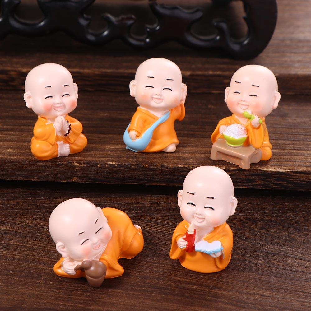 Micro Landscape Mini Resin Crafts DIY Buddha Ornaments Small Ornament Mini Figurine Garden Trinkets
