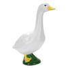 Большая Белая Гусь Смолы Садовый Декор, Статуи Гусей для Сада, Крупногабаритная Скульптура Белого Гуся Украшение для Уличного Бассейна Двора, Комнаты