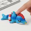 Декоративная фигурка дельфина, 3D-печатная шарнирная фигурка, Игрушка-антистресс в виде плавательного круга, Декор, Гибкие суставы для рюкзака, сумки, кошелька, Брелок для рюкзаков