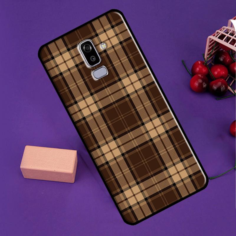 Коричневый Клетчатый Чехол Для Samsung Galaxy M35 M55 M15 M56 M36 M16 M31 M11 M13 M53 M12 M32 M52 M14 M34 M54 M06