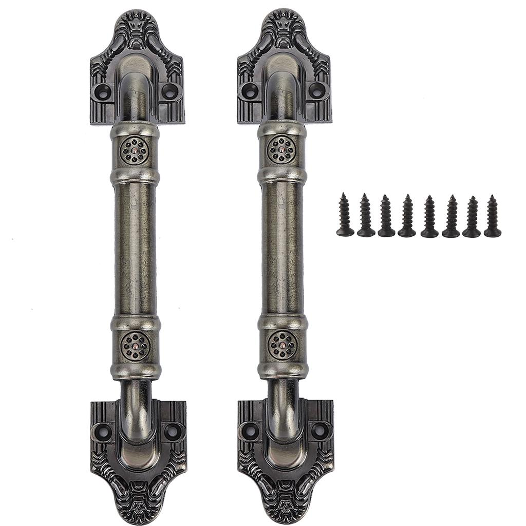 2 шт. винтажные дверные ручки для ящиков шкафа в европейском стиле бронзового цвета