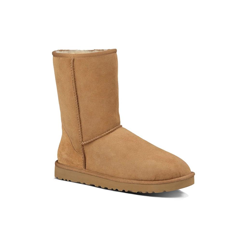 UGG Классические короткие каштановые мужские кроссовки коричневые 5800-CHE