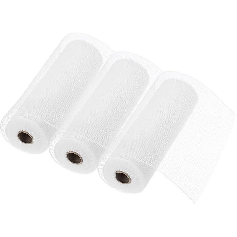 MECCANIXITY 3pcs 10 Inch Poly Burlap Mesh for Wreath, Decorative Mesh Fabric Ribbon 10 Yard for Fall Easter Christmas Flower Bow, Dark Green