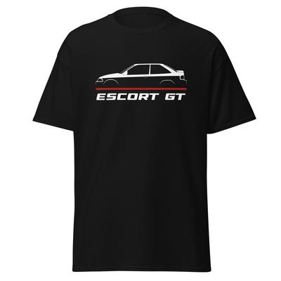 Премиум Футболка Для Поклонников Ford Escort GT 1993-1996 Подарок на День Рождения