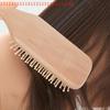 Anti-Static Scalp Massager for All Hair Types Detangling Cushion Design Airbag Wood Hair Comb Massage Brush