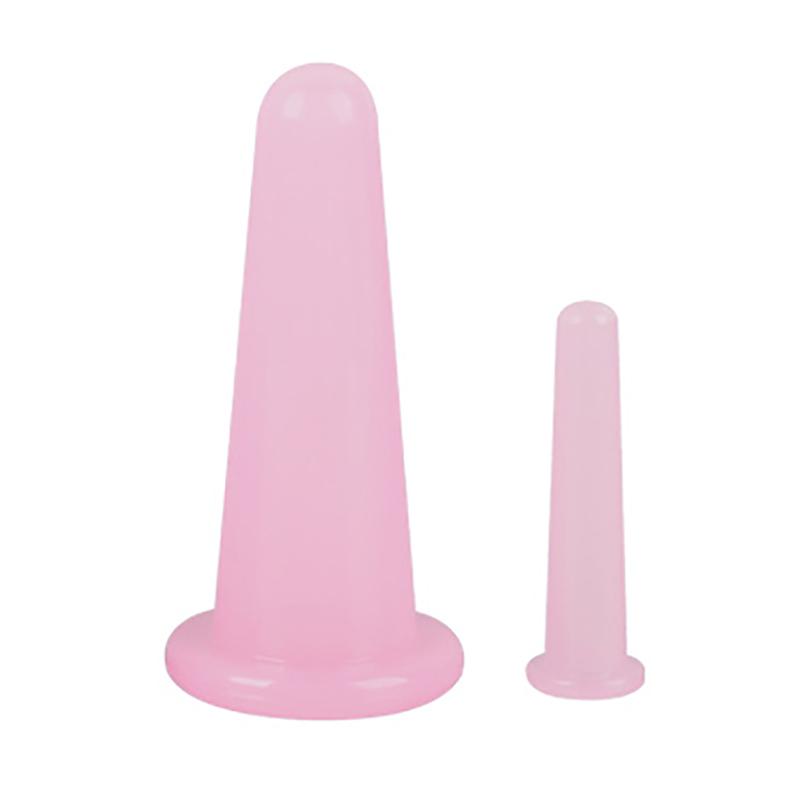 2 шт. баночки для вакуумных банок для массажа, наборы для терапии баночками для лица, силиконовые баночные наборы, антицеллюлитный набор для тела, антицеллюлитный