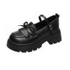Retro British Platform Small Leather Shoes Women's 2025 Autumn New College Style Japanese Jk with Skirt Mary Jane Single Shoes