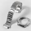 Мод-комплект GA2100 Корпус и ремешок из нержавеющей стали Для Casio G-SHOCK GA-2100/2110 GAB2100 Ретро рельефный металлический корпус аксессуары ремешка для часов