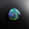 Lab-Created Opal Loose Gemstone Pear Cut 4.85 ct Multi Color October Birthstone for Gem Collections