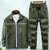Men's Autumn-Spring Workwear Suit for Auto Repair, Electric Welding, Outdoor Leisure,Construction Site,hiking,fishing,moto Wear