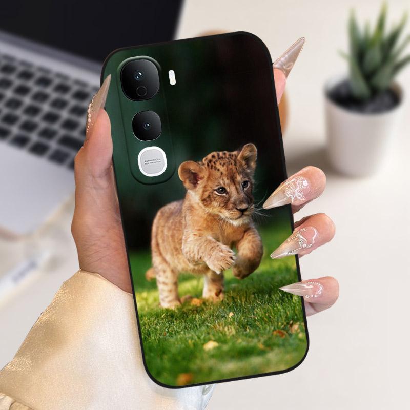 Для Vivo Y400 Pro Y400Pro 5G Чехол Стильный Мягкий ТПУ Силиконовый Задняя Крышка Бампер Для Vivo Y400 4G 5G Чехол для Телефона V2506 Защитный Чехол