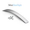 LHD RHD Car Inner Front Rear Left Right Door Handle Cover Trim For BMW 5 Series M5 E60 E61 2004 2005 2006 520i 523i 525i 530i